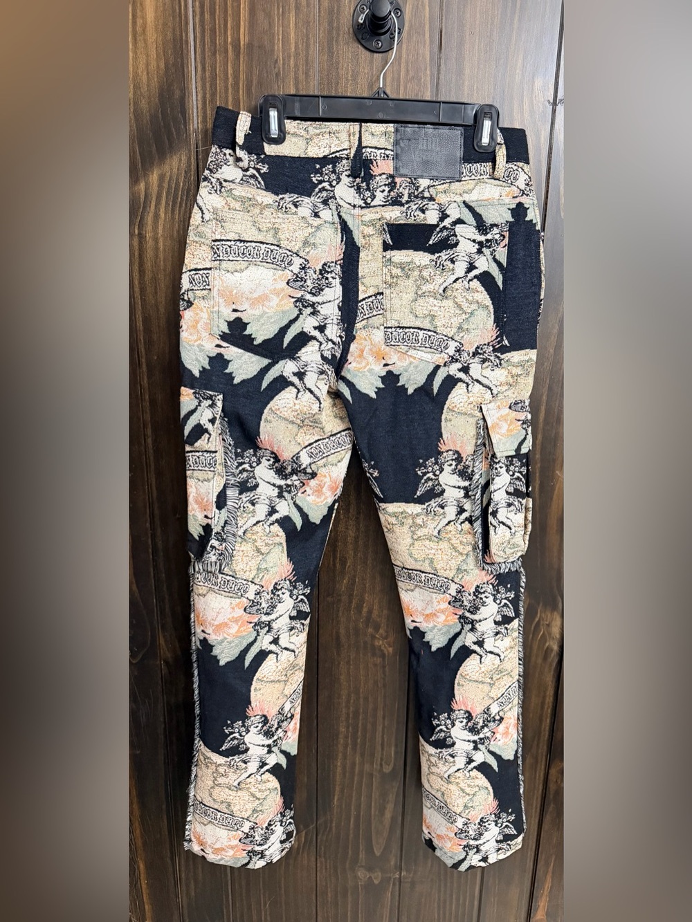 Rebel Vengeance Cherub Tapestry Cargo-Men's-Size: 30 - Picture 9 of 9